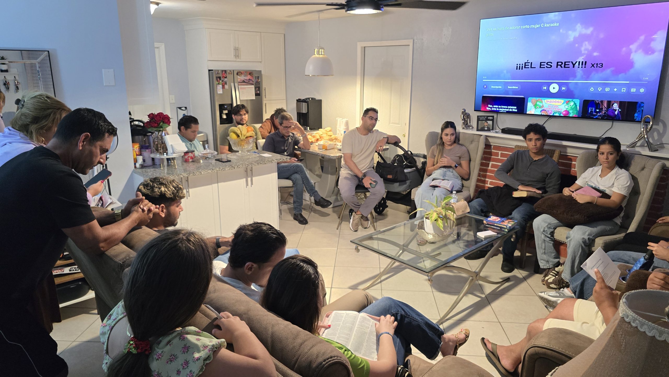 Actividad del Ministerio de Jóvenes